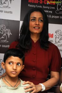 Namrata Shirodkar visits Heal A Child