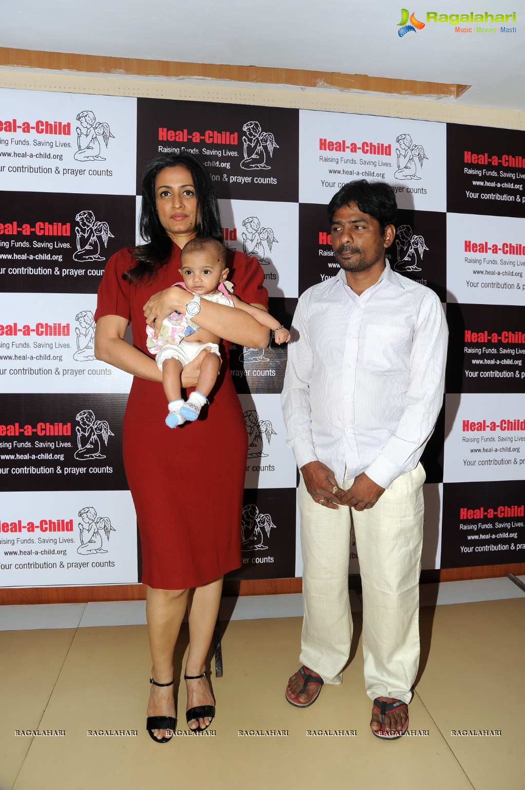 Namrata Shirodkar visits Heal A Child Foundation, Hyderabad