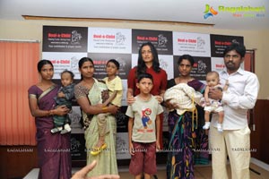 Namrata Shirodkar visits Heal A Child