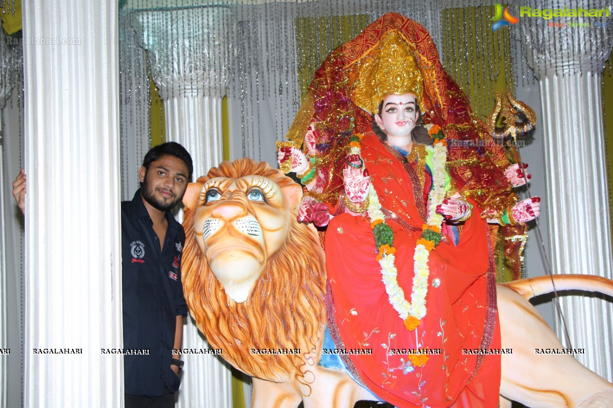 Navratri Dandiya Utsav 2013 Season 3 by Nandu Bilal at Mallareddy Gardens, Hyderabad