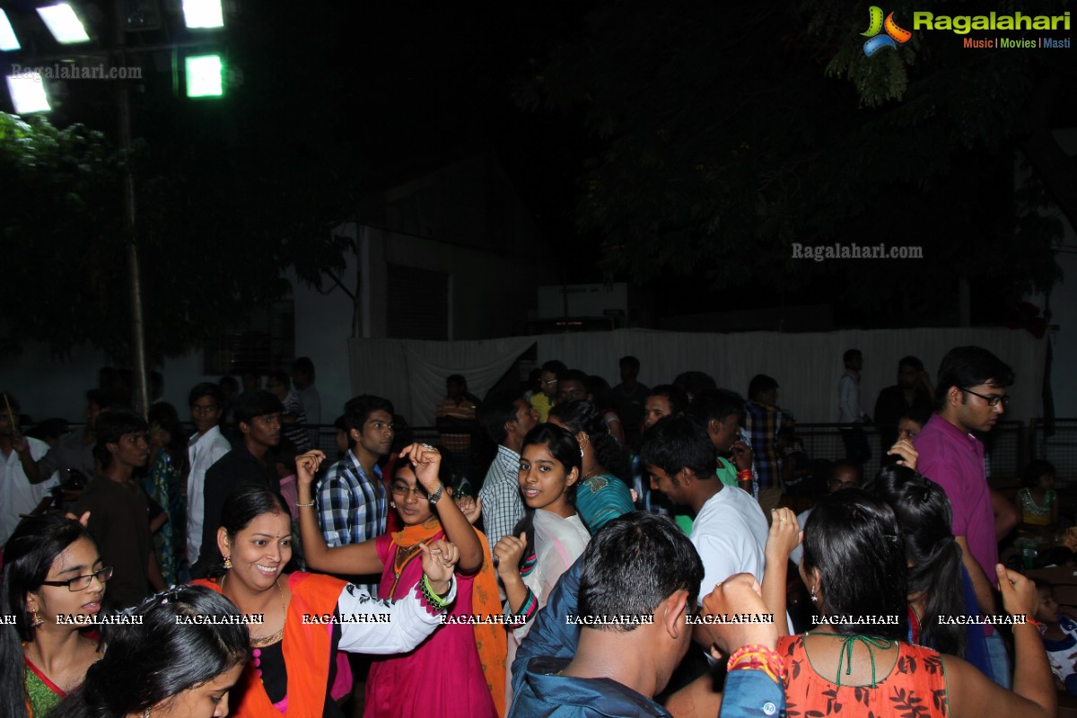 Navratri Dandiya Utsav 2013 Season 3 by Nandu Bilal at Mallareddy Gardens, Hyderabad