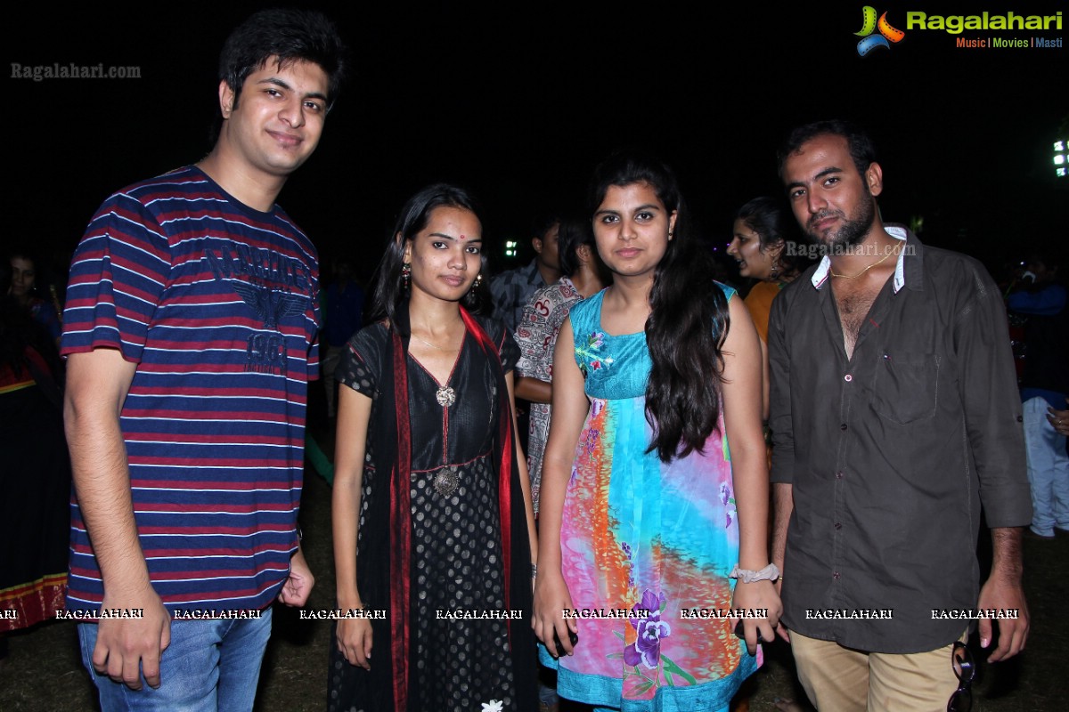 Navratri Dandiya Utsav 2013 Season 3 by Nandu Bilal at Mallareddy Gardens, Hyderabad