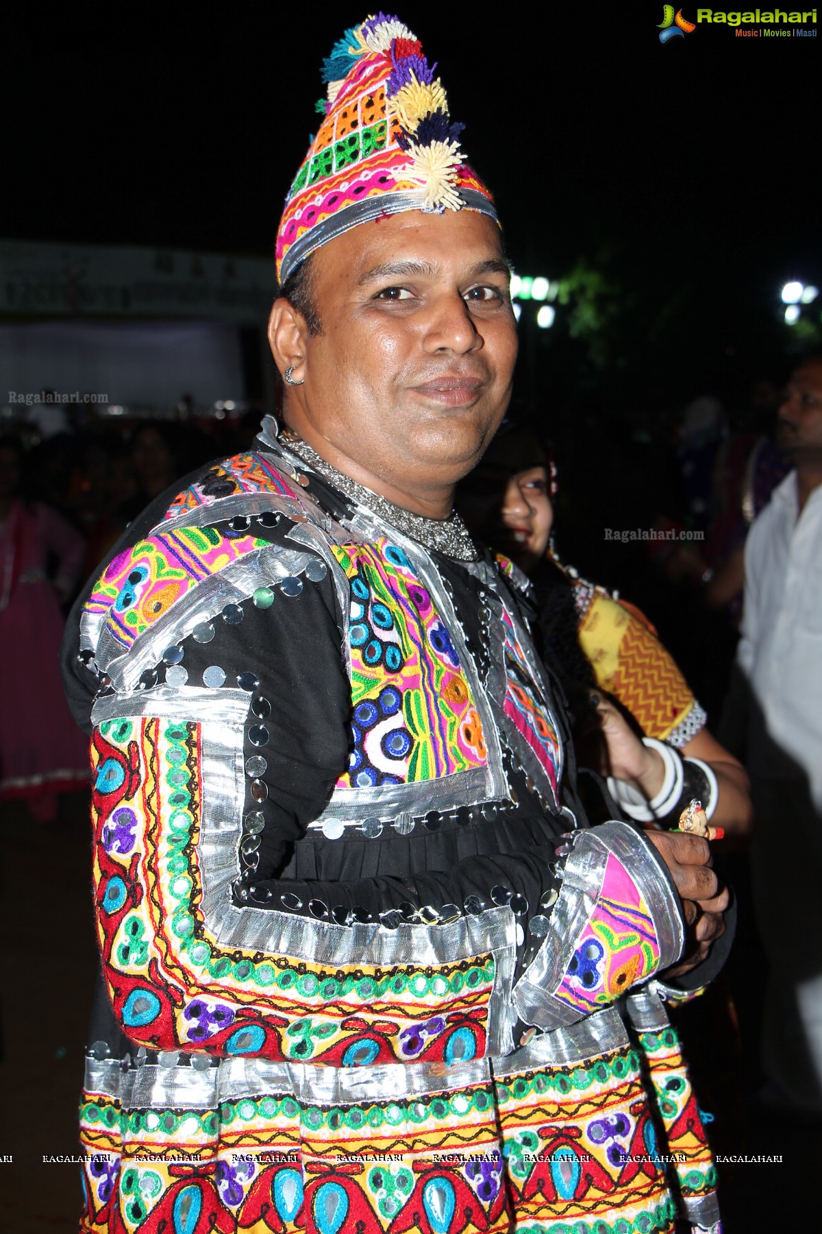 Navratri Dandiya Utsav 2013 Season 3 by Nandu Bilal at Mallareddy Gardens, Hyderabad