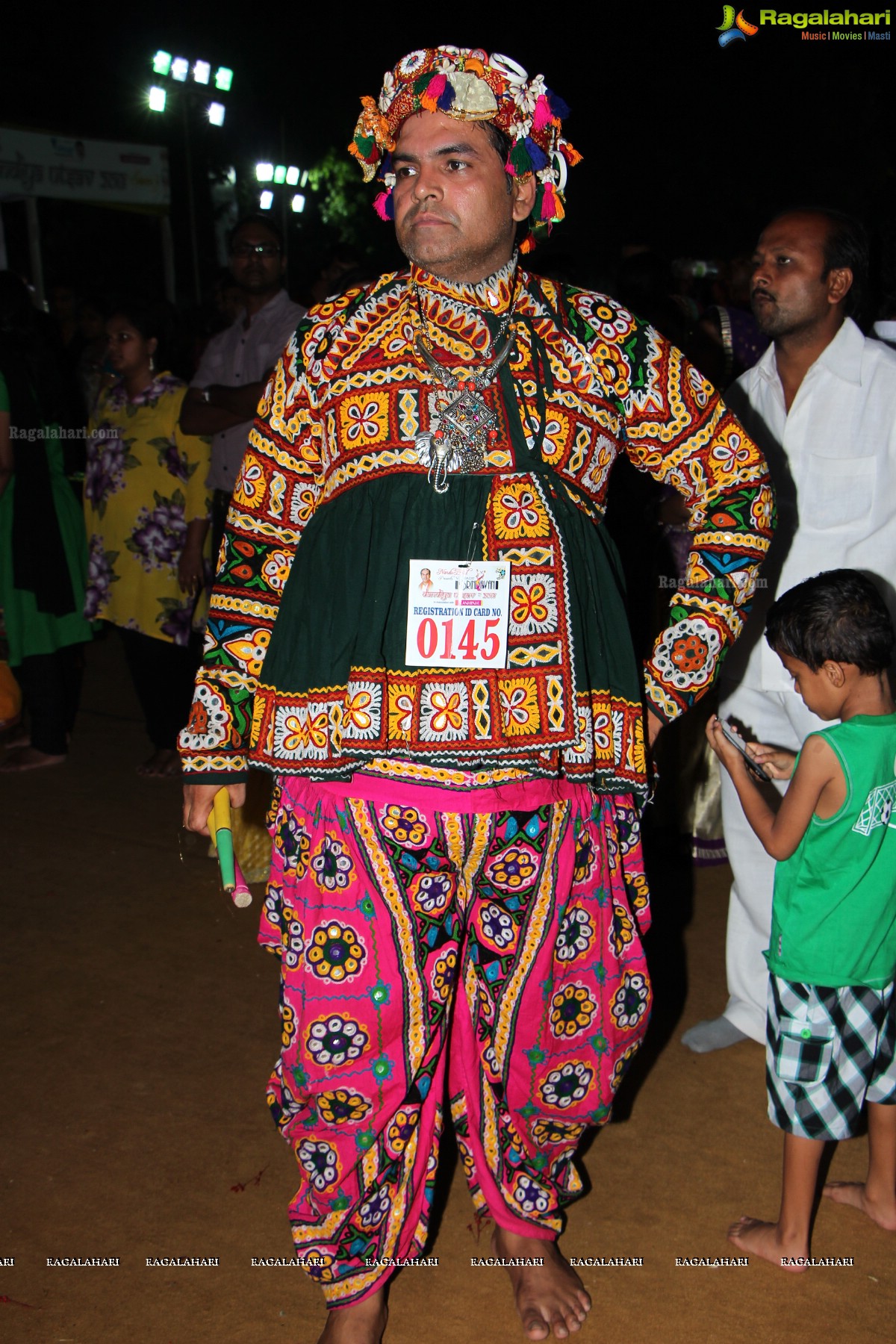 Navratri Dandiya Utsav 2013 Season 3 by Nandu Bilal at Mallareddy Gardens, Hyderabad