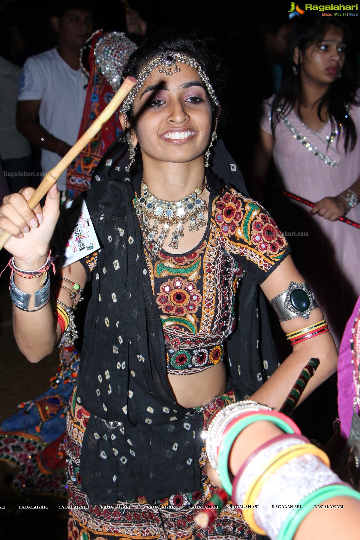 Navratri Dandiya Utsav 2013 Season 3 by Nandu Bilal at Mallareddy Gardens, Hyderabad