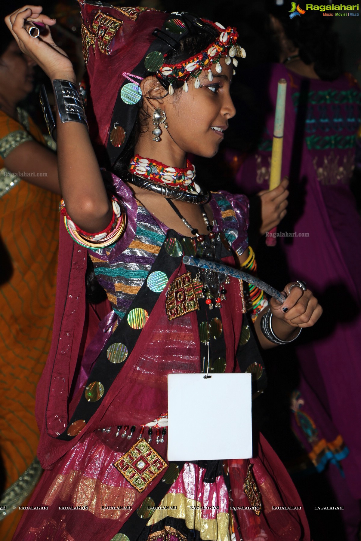 Navratri Dandiya Utsav 2013 Season 3 by Nandu Bilal at Mallareddy Gardens, Hyderabad