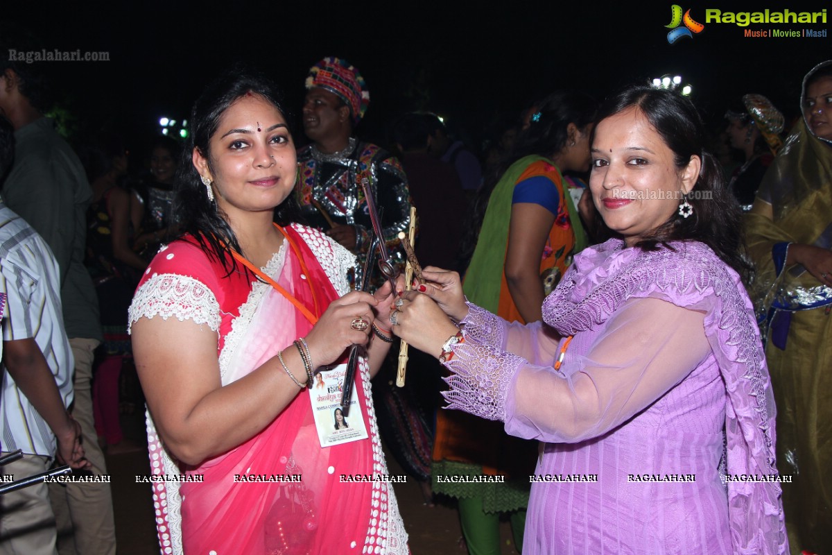 Navratri Dandiya Utsav 2013 Season 3 by Nandu Bilal at Mallareddy Gardens, Hyderabad