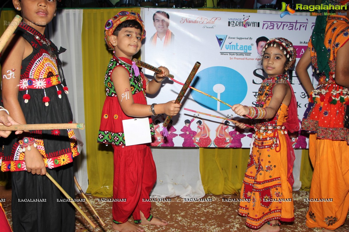 Navratri Dandiya Utsav 2013 Season 3 by Nandu Bilal at Mallareddy Gardens, Hyderabad