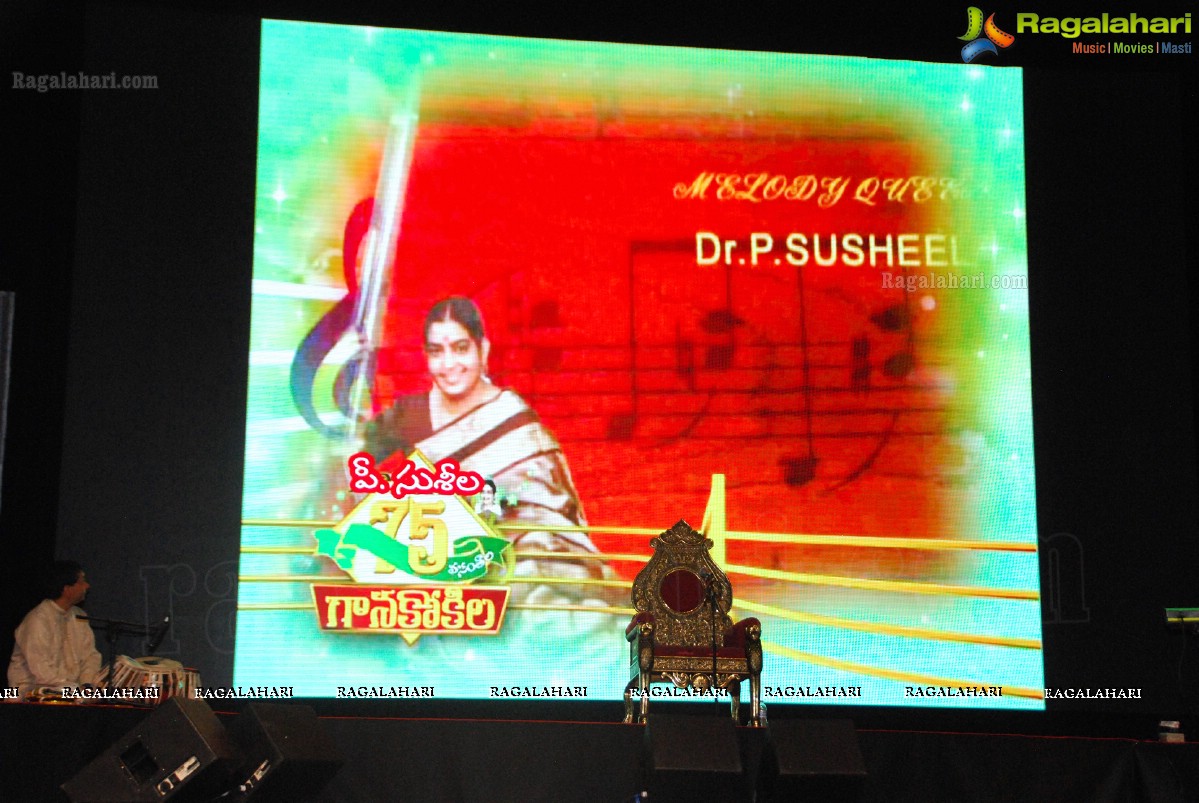 Life Time Achievement Award for Padma Bhushan Smt. Dr.P.Susheela by Silicon Andhra