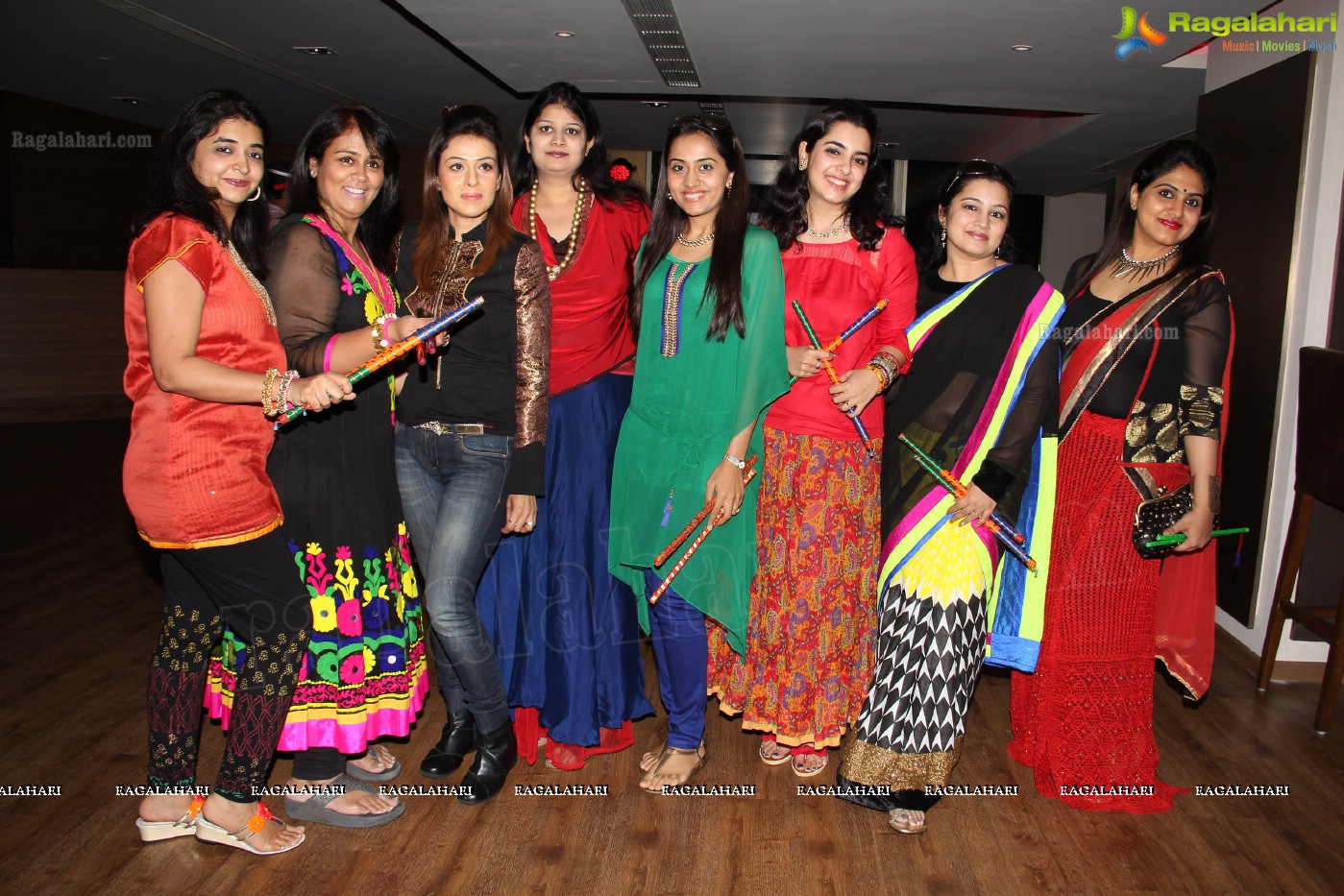 Hyderabad Pink Ladies Club Dandiya 2013 Celebrations