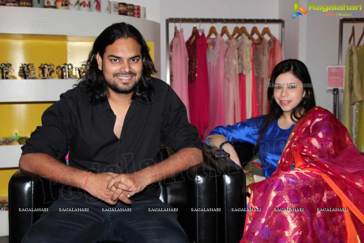 Rahul Mishra's Dasara and Diwali 2013 Collections at Anahita, Hyderabad