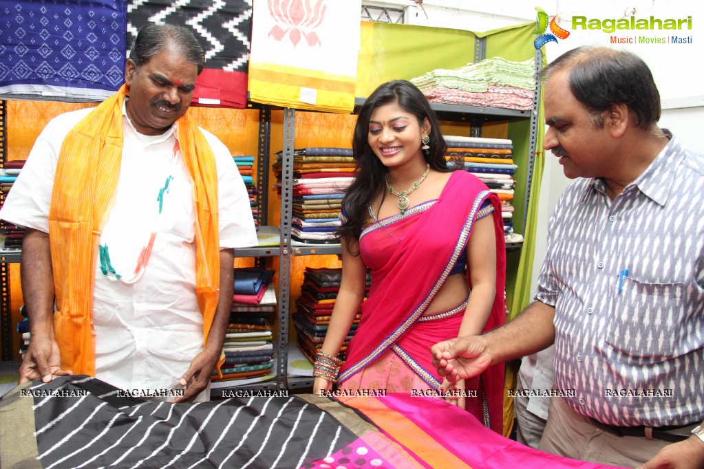 Sowmya inaugurates Pochampally IKAT Art Mela at YWCA, Secunderabad