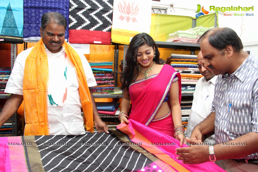 Sowmya inaugurates Pochampally IKAT Art Mela at YWCA, Secunderabad