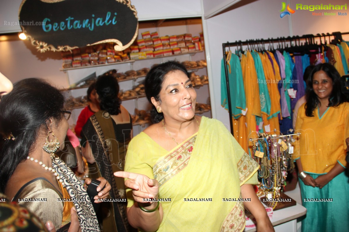 Renuka Chowdary inaugurates Splurge Luxury Exhibition, Hyderabad