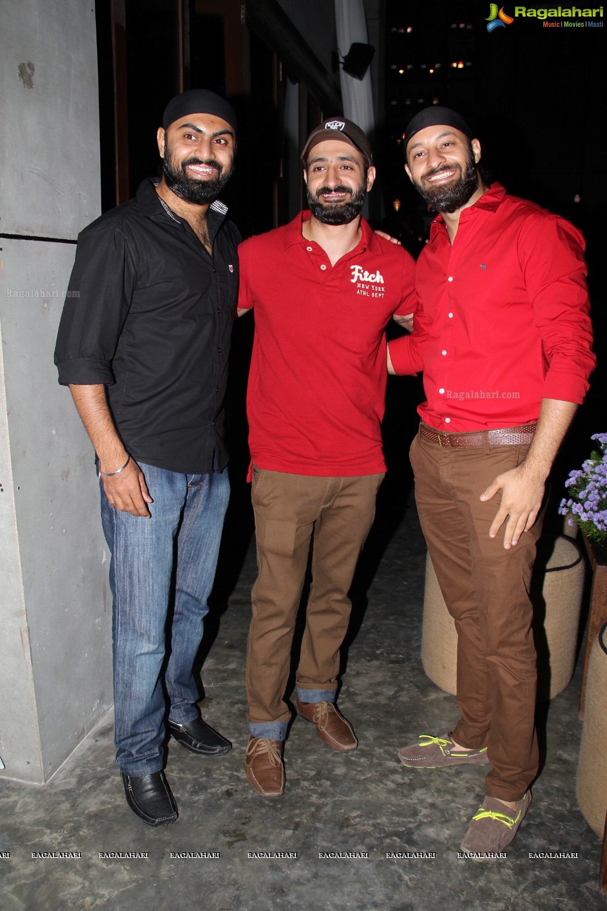 Sunny Anand's Birthday Bash 2013 at Lost Society, Hyderabad