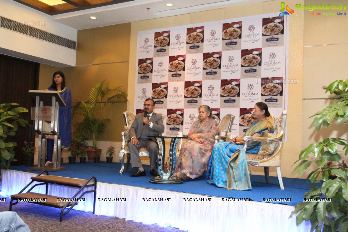 The Jewels of Nizam Recipes book Launch