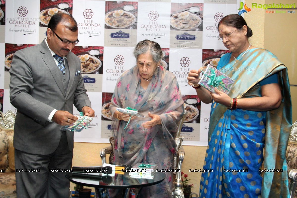 The Jewels of Nizam Recipes book Launch