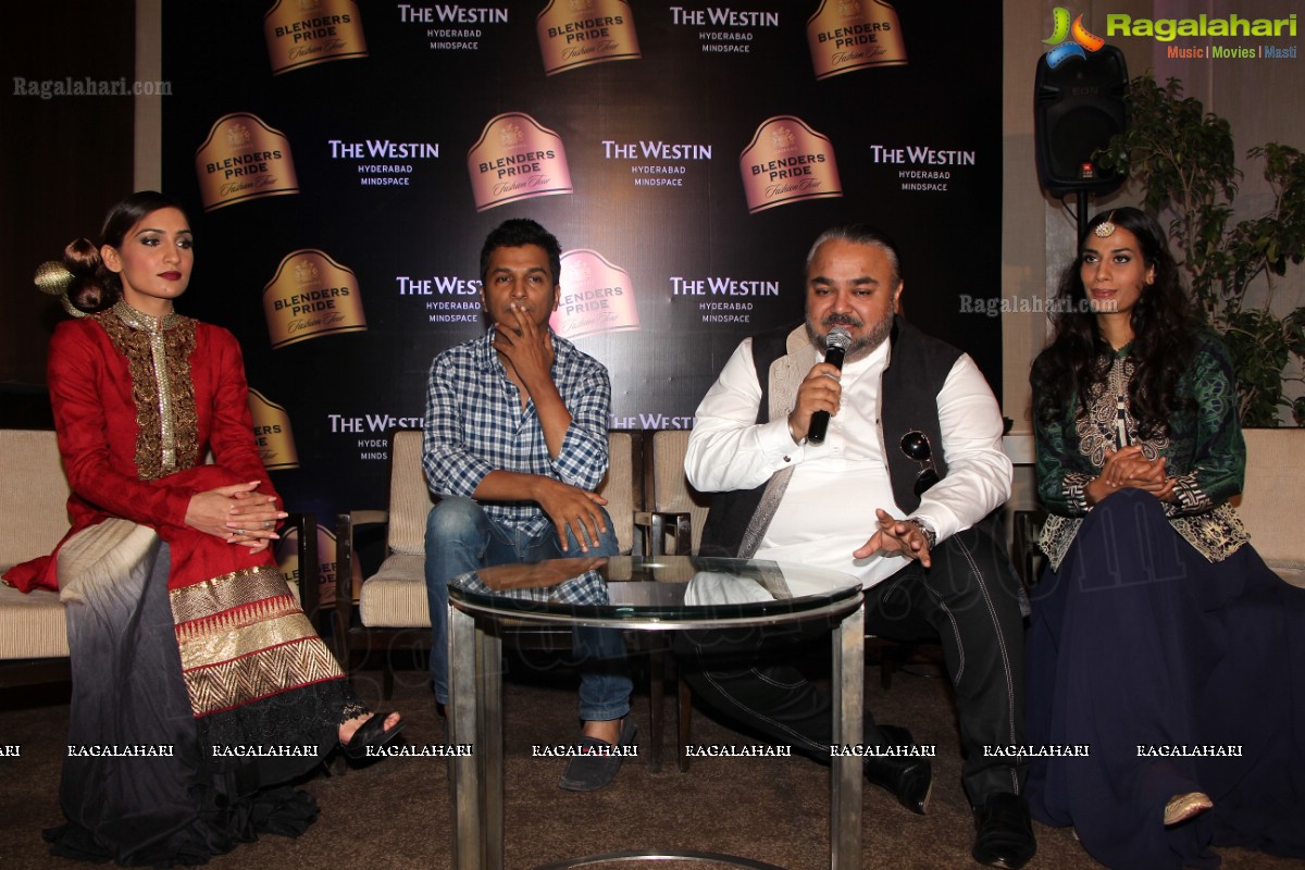 Blenders Pride Fashion Tour 2013 - Vikram Phadnis-JJ Valaya Press Meet