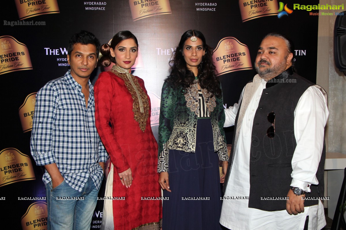 Blenders Pride Fashion Tour 2013 - Vikram Phadnis-JJ Valaya Press Meet