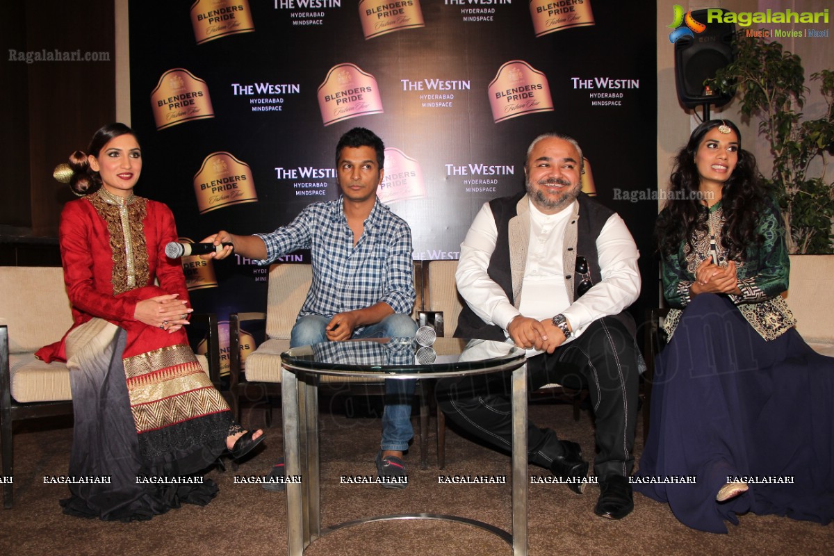 Blenders Pride Fashion Tour 2013 - Vikram Phadnis-JJ Valaya Press Meet