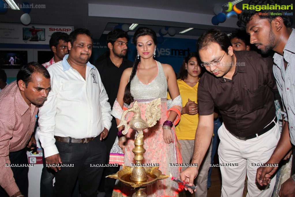 Hamsa Nandini launches Yes Mart at LB Nagar, Hyderabad