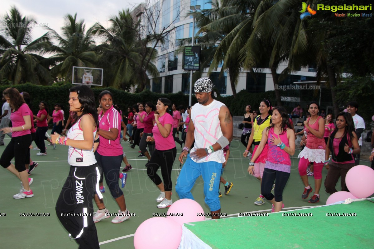 Mega Zumba Party to Spread Cancer Awareness at Apollo Hospitals, Hyderabad