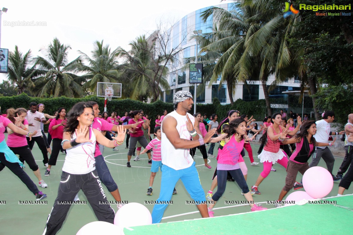 Mega Zumba Party to Spread Cancer Awareness at Apollo Hospitals, Hyderabad