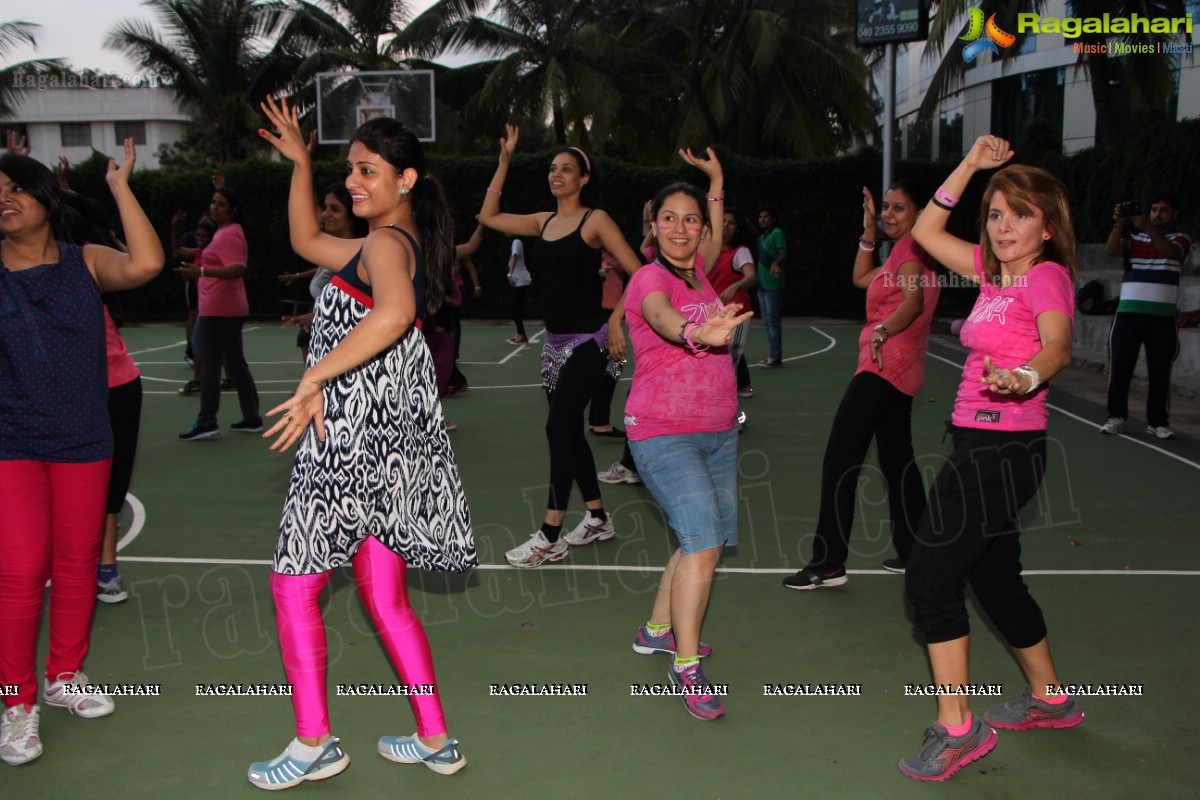 Mega Zumba Party to Spread Cancer Awareness at Apollo Hospitals, Hyderabad