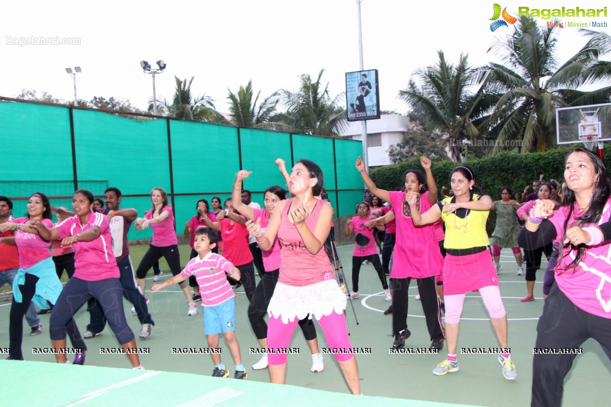 Mega Zumba Party to Spread Cancer Awareness at Apollo Hospitals, Hyderabad