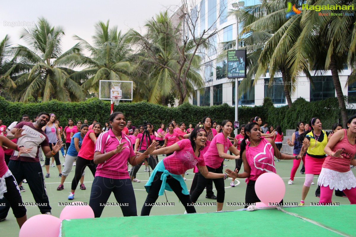 Mega Zumba Party to Spread Cancer Awareness at Apollo Hospitals, Hyderabad