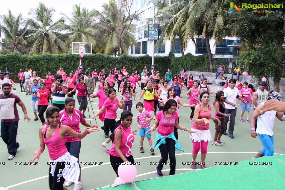 Mega Zumba Party to Spread Cancer Awareness at Apollo Hospitals, Hyderabad