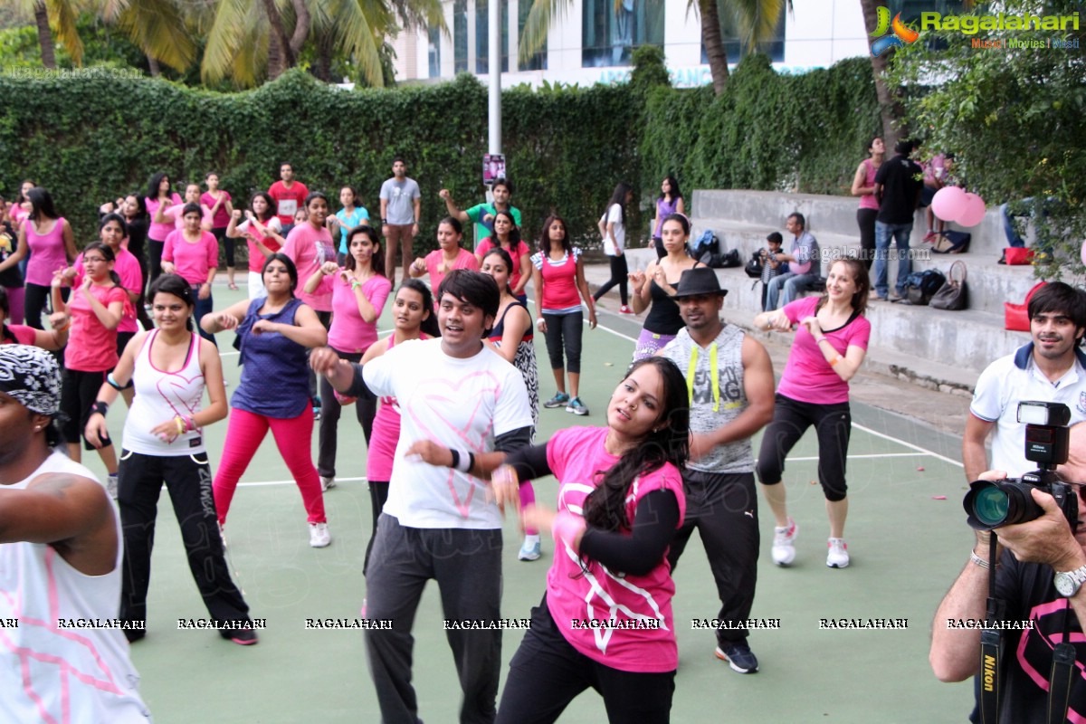 Mega Zumba Party to Spread Cancer Awareness at Apollo Hospitals, Hyderabad