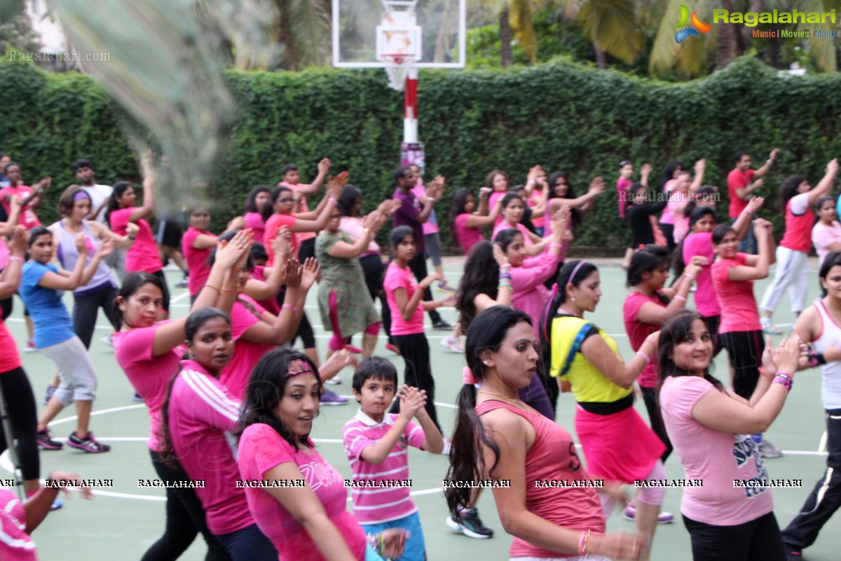 Mega Zumba Party to Spread Cancer Awareness at Apollo Hospitals, Hyderabad