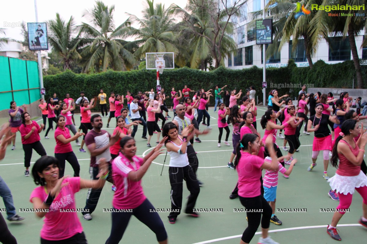 Mega Zumba Party to Spread Cancer Awareness at Apollo Hospitals, Hyderabad