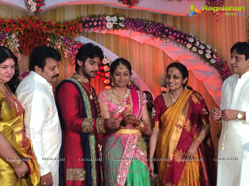 Hero Aadi Engagement