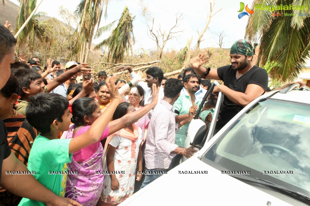 Manchu Manoj at Vizag