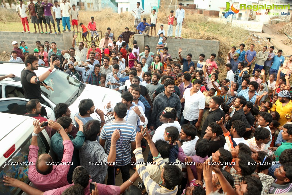 Manchu Manoj at Vizag