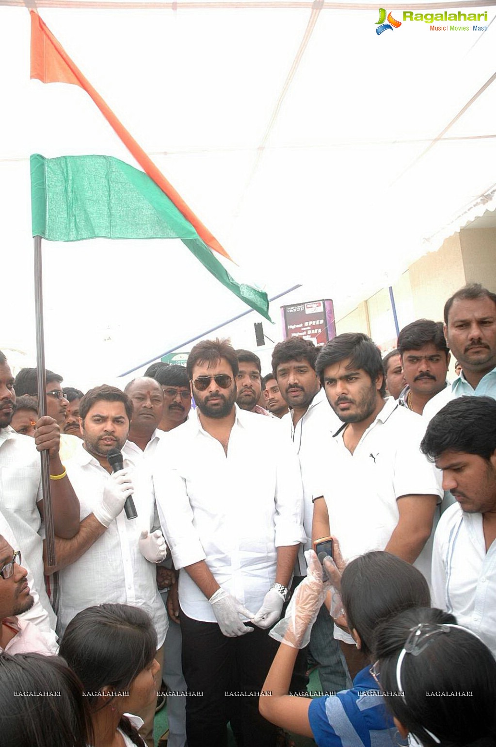 Nara Rohit participates in Swachh Bharat Campaign at ECIL, Hyderabad