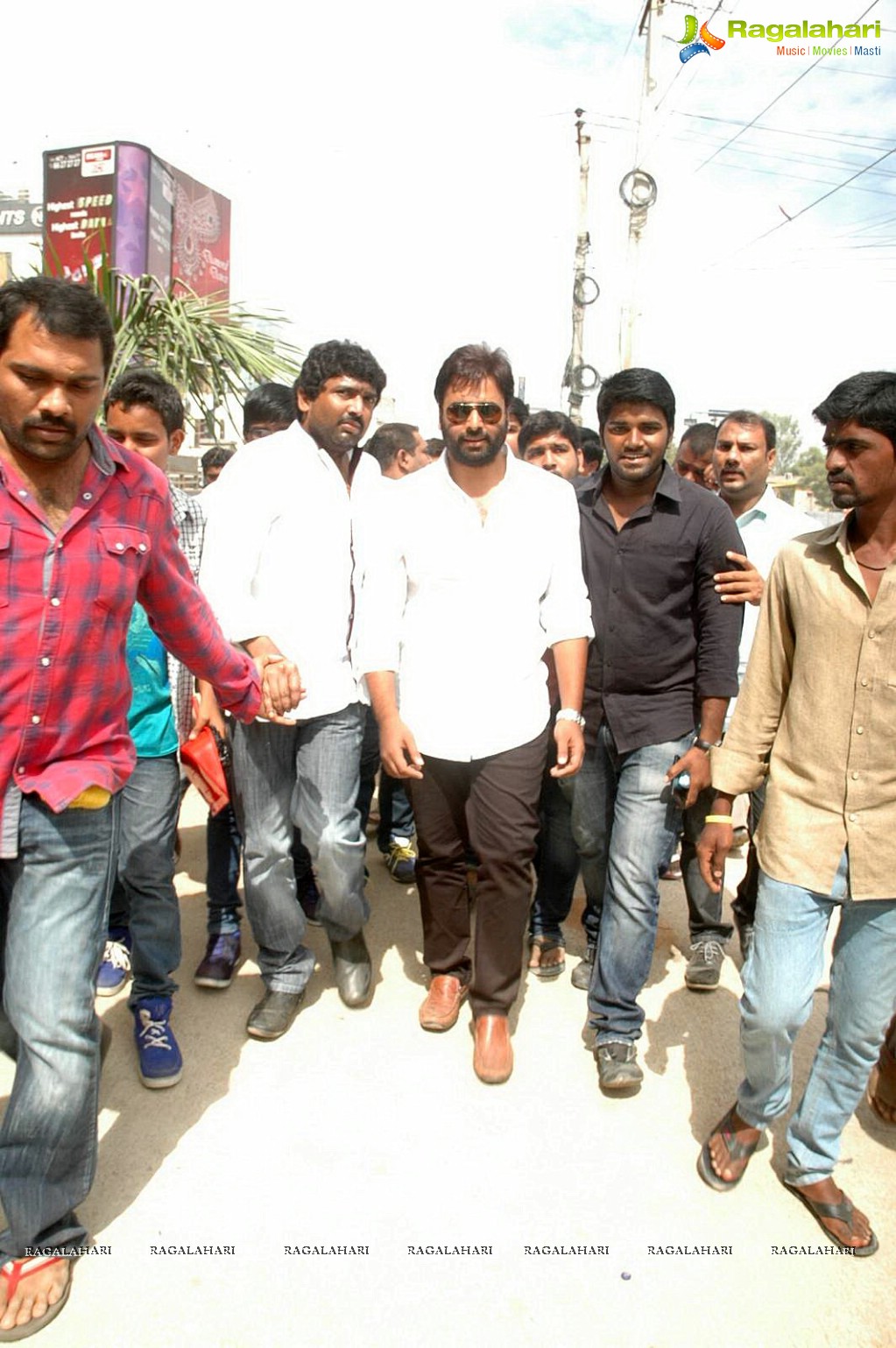 Nara Rohit participates in Swachh Bharat Campaign at ECIL, Hyderabad