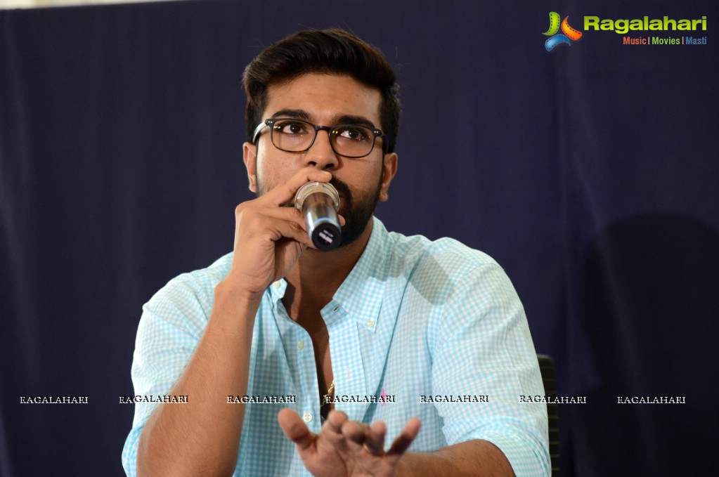 Ram Charan’s  HudHud cyclone Press Meet