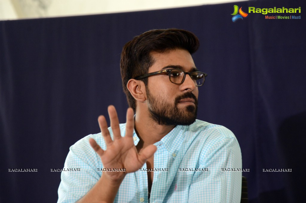 Ram Charan’s  HudHud cyclone Press Meet