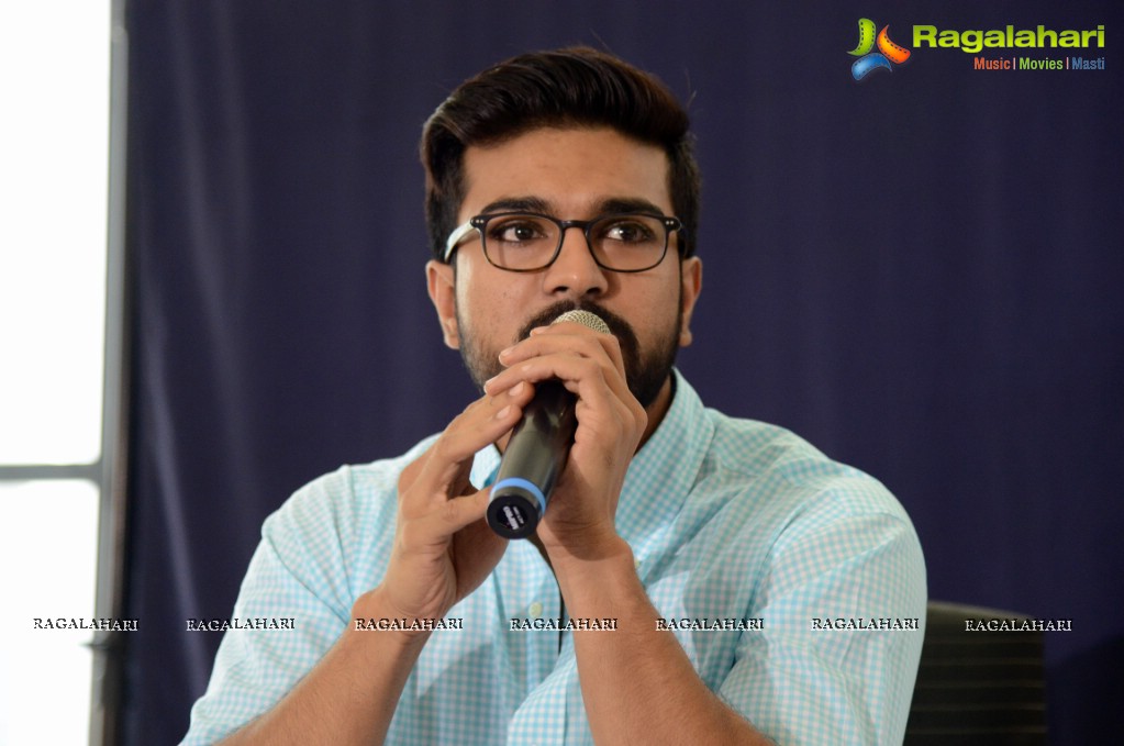 Ram Charan’s  HudHud cyclone Press Meet