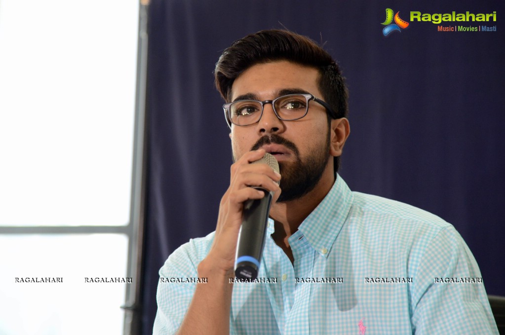 Ram Charan’s  HudHud cyclone Press Meet