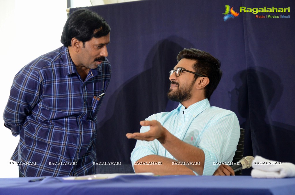 Ram Charan’s  HudHud cyclone Press Meet