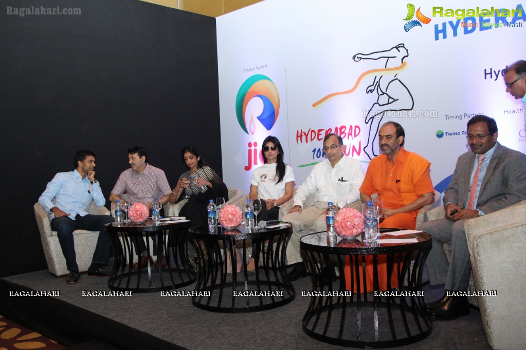 Hyderabad 10K Run 2014 Press Meet