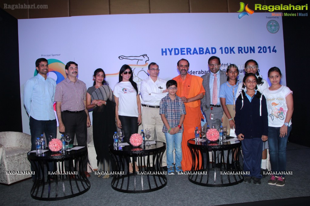 Hyderabad 10K Run 2014 Press Meet