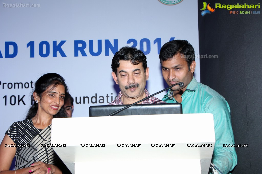 Hyderabad 10K Run 2014 Press Meet