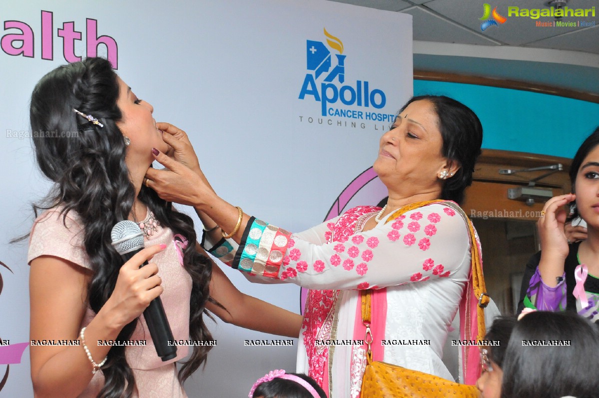 Poonam Kaur Birthday Celebrations at Apollo Breast Cancer Awareness Campaign