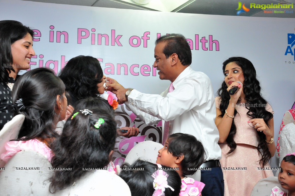 Poonam Kaur Birthday Celebrations at Apollo Breast Cancer Awareness Campaign