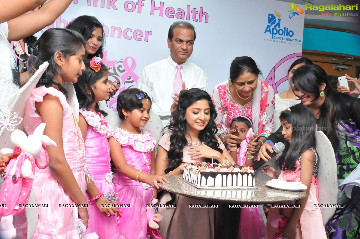 Poonam Kaur Birthday Celebrations at Apollo Breast Cancer Awareness Campaign